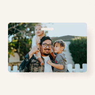 Custom Photo Badge