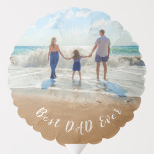 Custom Photo Balloon Gift for Your Best DAD Ever