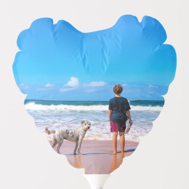 Custom Photo Balloon Gift with Your Own Design (Front)