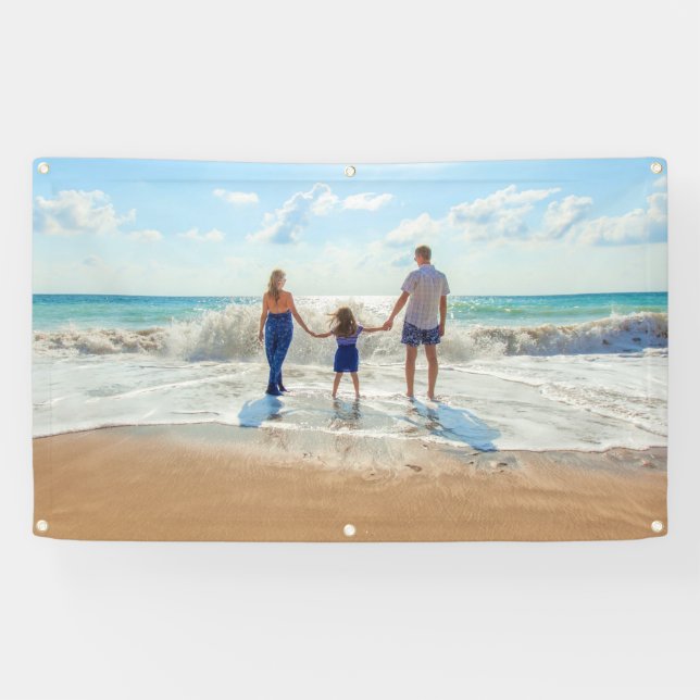 Custom Photo Banner Your Own Design Personalized (Horizontal)
