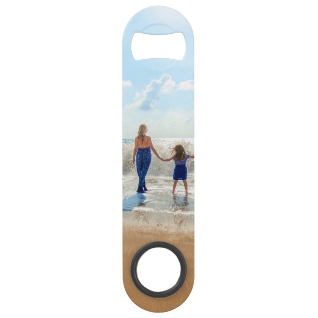 Custom Photo Bar Key with Your Favorite Photos (Front)