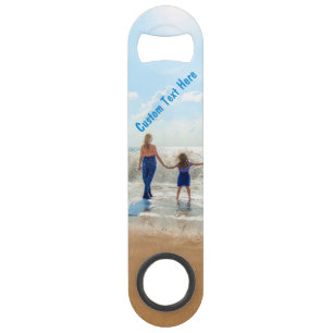 Custom Photo Bar Key with Your Photos and Text