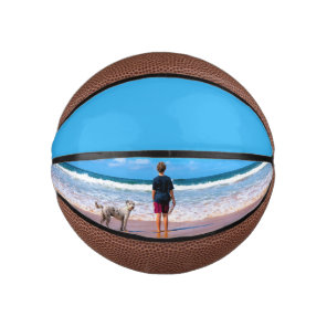 Custom Photo Basketball Gift with Your Pet Photos