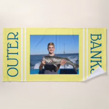 Custom photo beach towel - personalized gift