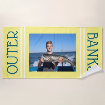 Custom Photo Beach Towel - Personalized Gift by Team_Lawrence at Zazzle