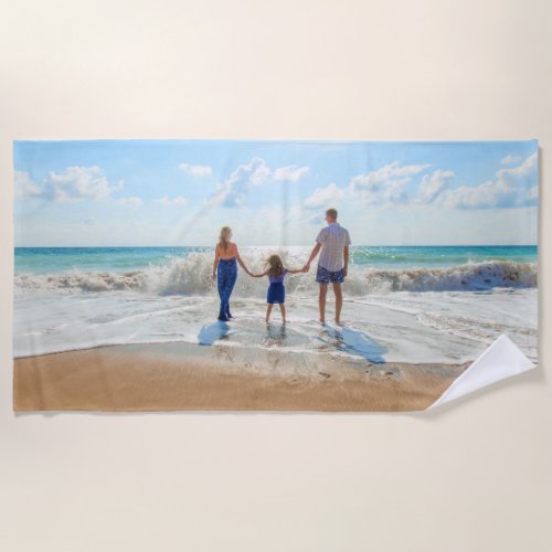 Custom Photo Beach Towel Your Favorite Photos