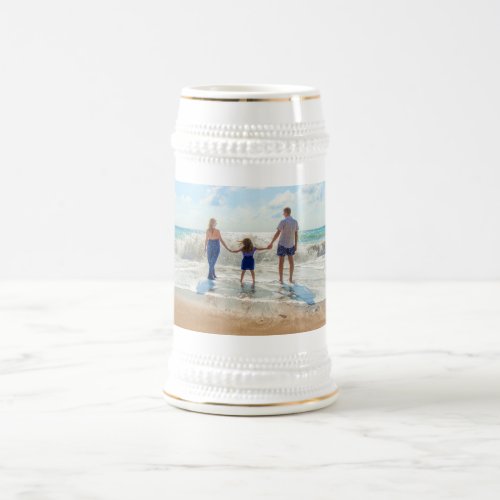 Custom Photo Beer Stein Your Favorite Photos Gift