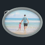 Custom Photo Belt Buckle with Your Photos<br><div class="desc">Custom Photo Belt Buckles - Your Own Design - Special - Personalized Family / Friends or Personal Belt Buckle Gift - Add Your Photo / or Text - Resize and move or remove and add elements / image with Customization tool. You can transfer this design to more than 1000 Zazzle...</div>