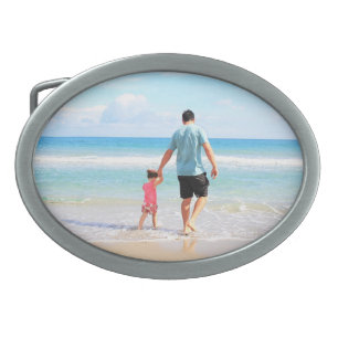Custom Photo Belt Buckle with Your Photos