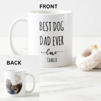Custom Photo Best dog dad ever