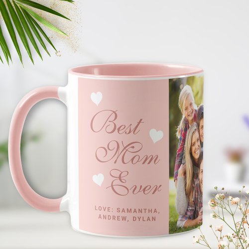 Custom Photo Best Mom Ever Mug