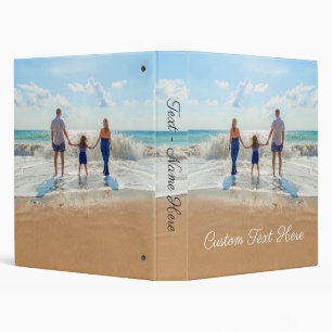 Custom Photo Binder Your Favorite Photos and Text