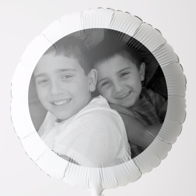 Custom Photo Birthday Balloon (Front)