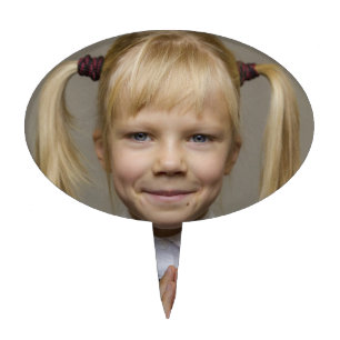 CUSTOM PHOTO BIRTHDAY CAKE TOPPERS