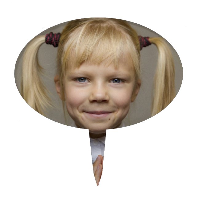 CUSTOM PHOTO BIRTHDAY CAKE TOPPERS (Front)