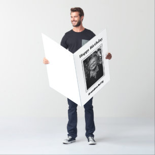 Custom Photo Birthday Card for Grandma