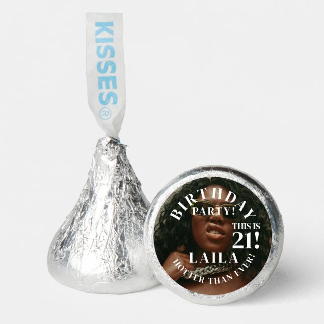 Custom Photo Birthday Party Magazine Cover  Hershey®'s Kisses® (Front)