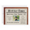 Custom Photo Birthday Party Newspaper Invitation