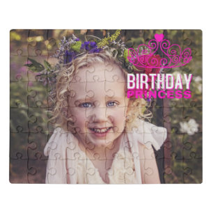 Custom Photo Birthday Princess jigsaw puzzle