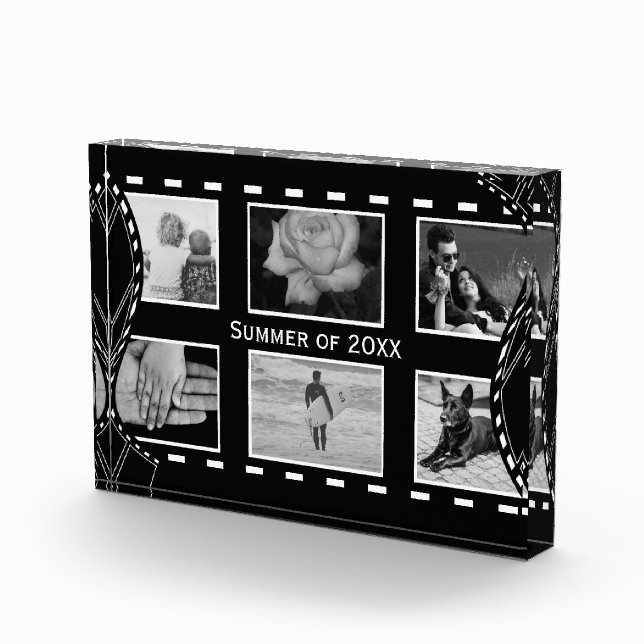 Custom Photo Black and White Film Reel (Right)