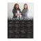 Custom Photo Black Calendar 2026 Magnetic Card