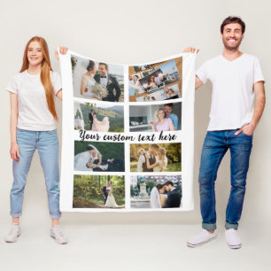 Custom Photo Blanket, Family & Pet Pictures