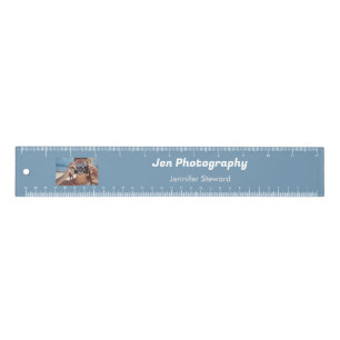 Custom photo blue photographer  ruler