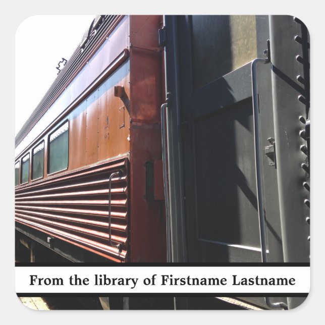 Custom Photo Bookplate (Front)