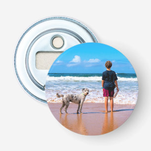 Custom Photo Bottle Opener with Your Pet Photos