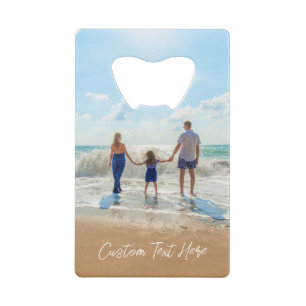 Custom Photo Bottle Opener Your Photos and Text