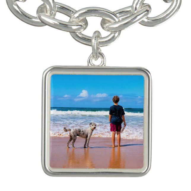 Custom Photo Bracelet Gift Your Photos with Pets (Design)
