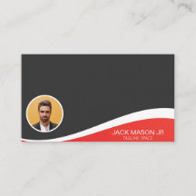 Custom Photo Business Card