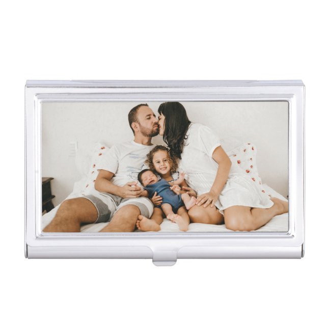 Custom Photo Business Card Case (Front)