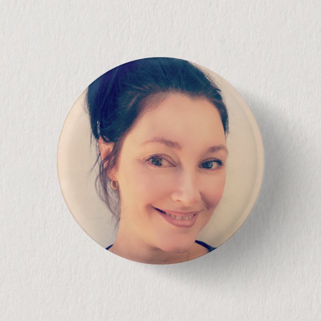 Custom Photo Button Badge (Front)