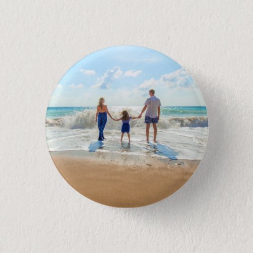 Custom Photo Button Gift Your Own Design