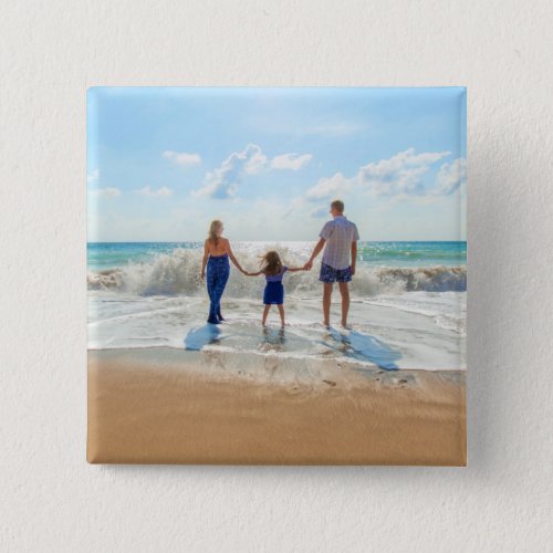 Custom Photo Button Your Favorite Photos Design