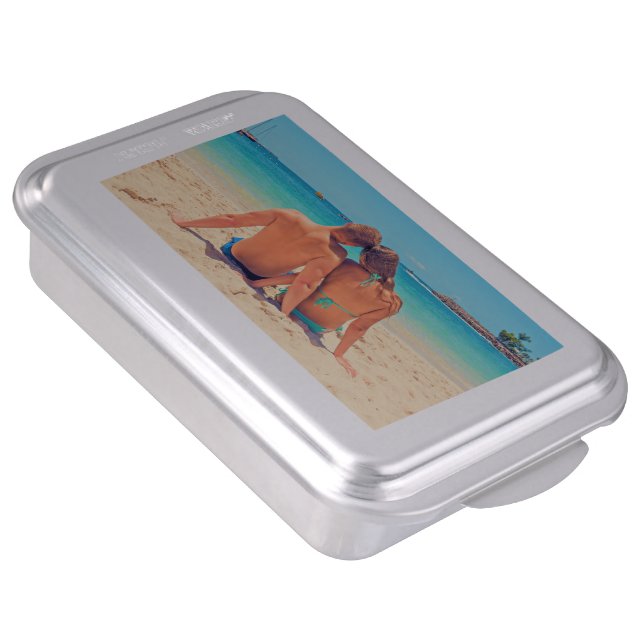 Custom Photo Cake Pan Your Photos Design (Side)
