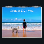 Custom Photo Calendar Gift Your Photos and Text<br><div class="desc">Custom Photo and Text Calendar - Unique Your Own Design - Personalized Kids / Family / Friends or Personal Calendars / Gift - Add Your Text and Photo - Resize and move or remove and add elements / text with Customization tool. Choose fonts / size / color ! Good Luck...</div>