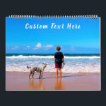 Custom Photo Calendar Gift Your Photos and Text<br><div class="desc">Custom Photo and Text Calendar - Unique Your Own Design - Personalized Kids / Family / Friends or Personal Calendars / Gift - Add Your Text and Photo - Resize and move or remove and add elements / text with Customization tool. Choose fonts / size / color ! Good Luck...</div>