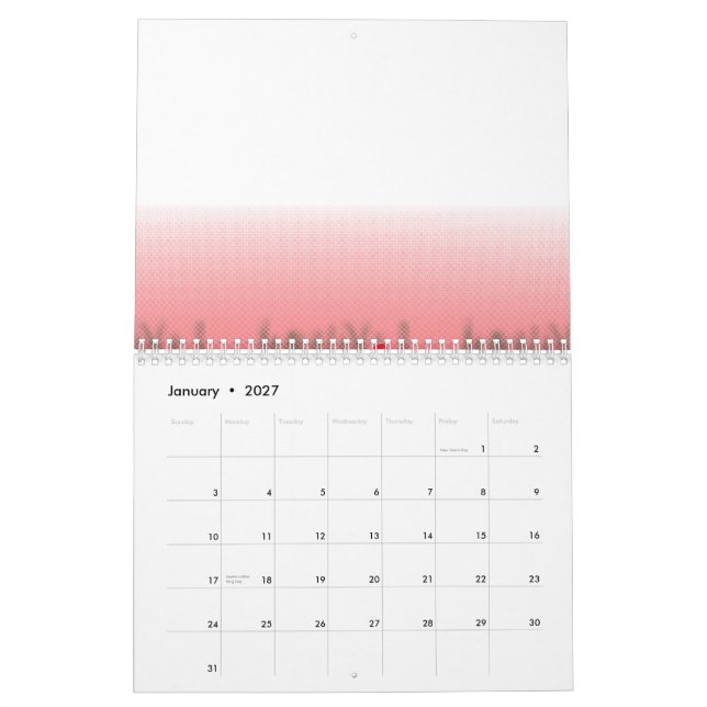 Custom Photo Calendar | Premium Holiday Gift (Jan 2027)
