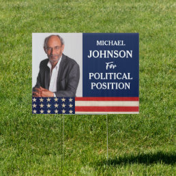 Custom Photo Campaign Political Lawn Yard  Sign