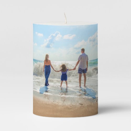 Custom Photo Candle with Your Photos