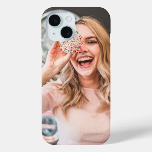 Custom Photo  iPhone 15 Case