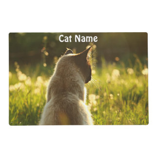 Custom Photo Cat Food Mat