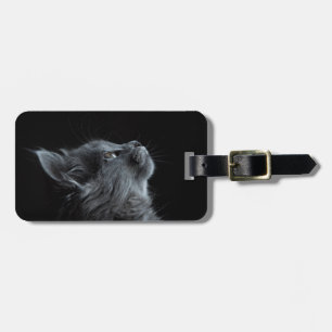 Custom Photo Cat Luggage Tag
