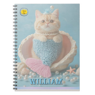 Custom photo cat pet notebook