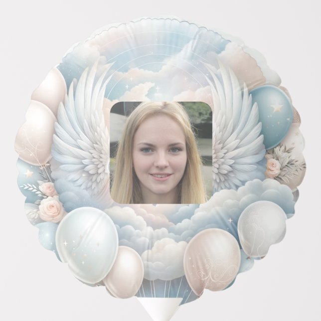 Custom Photo Celebration of Life Balloon (Front)