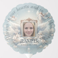 Custom Photo Celebration of Life  Balloon