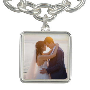 Custom Photo Charm Bracelet