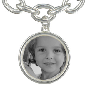 Custom Photo Charm Bracelet